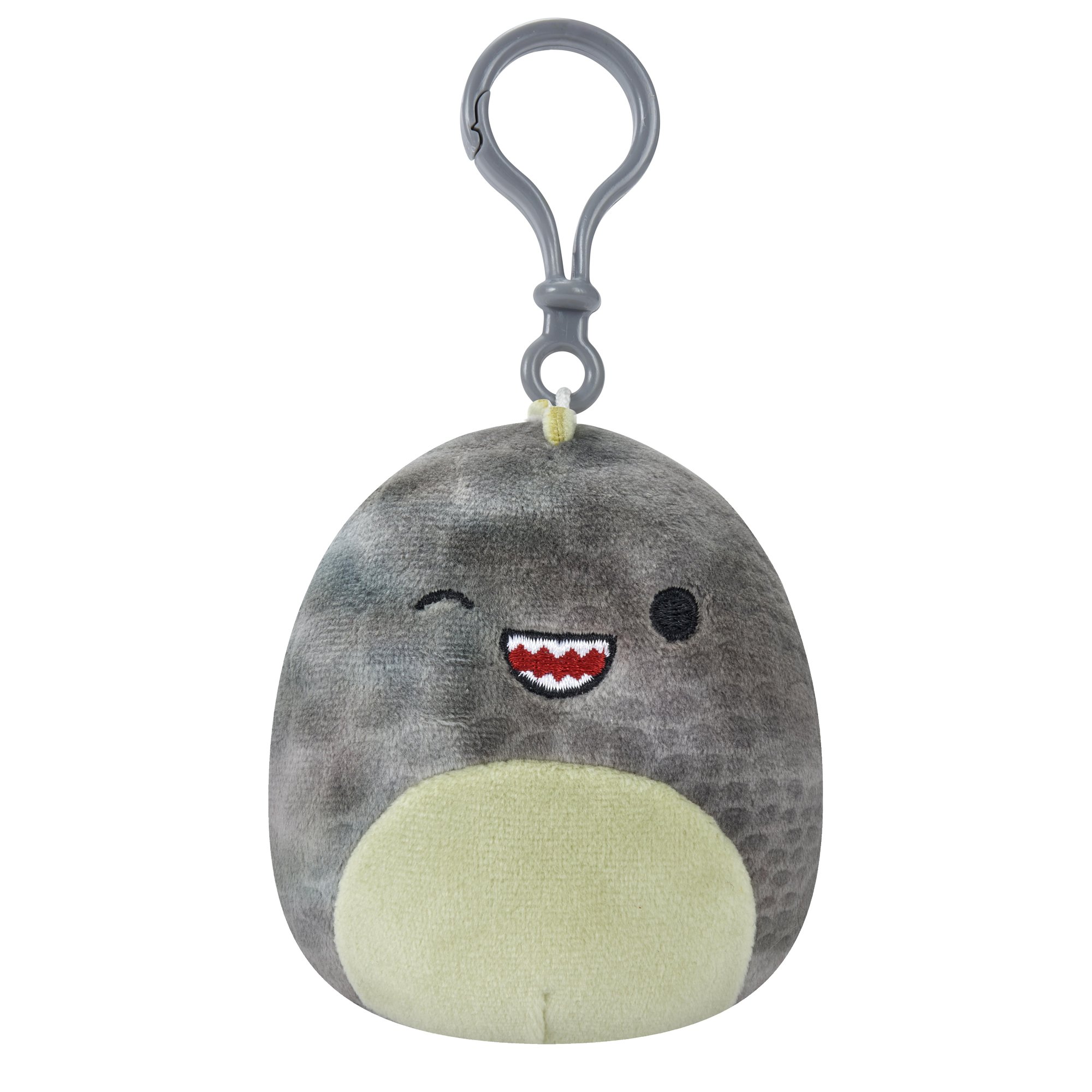 Squishmallows - Asst 9 cm P15 Clip On - Xander the Winking Grey T-Rex_0