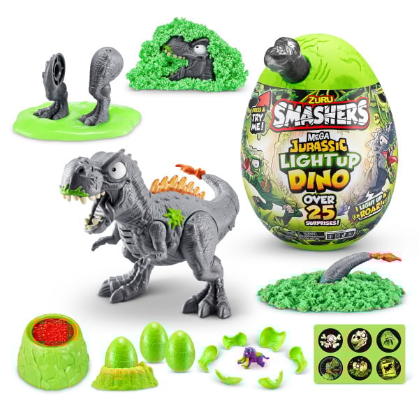 Smashers - Mega Jurassic Light up Dino (74108)_0