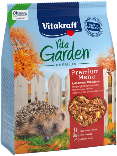 Vitakraft - Vita Garden® Premium Menu, Pindsvinefoder 2,5kg - picture
