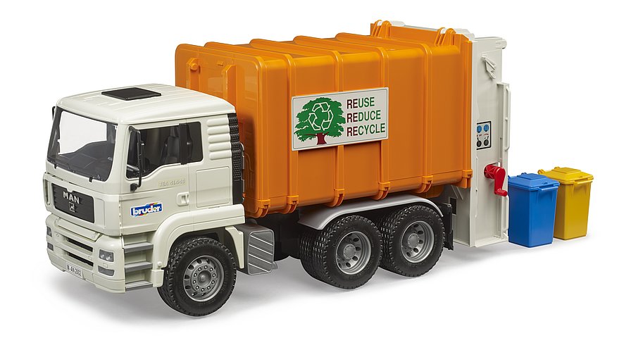 Bruder - MAN TGA Rear loading garbage truck (02772)_0