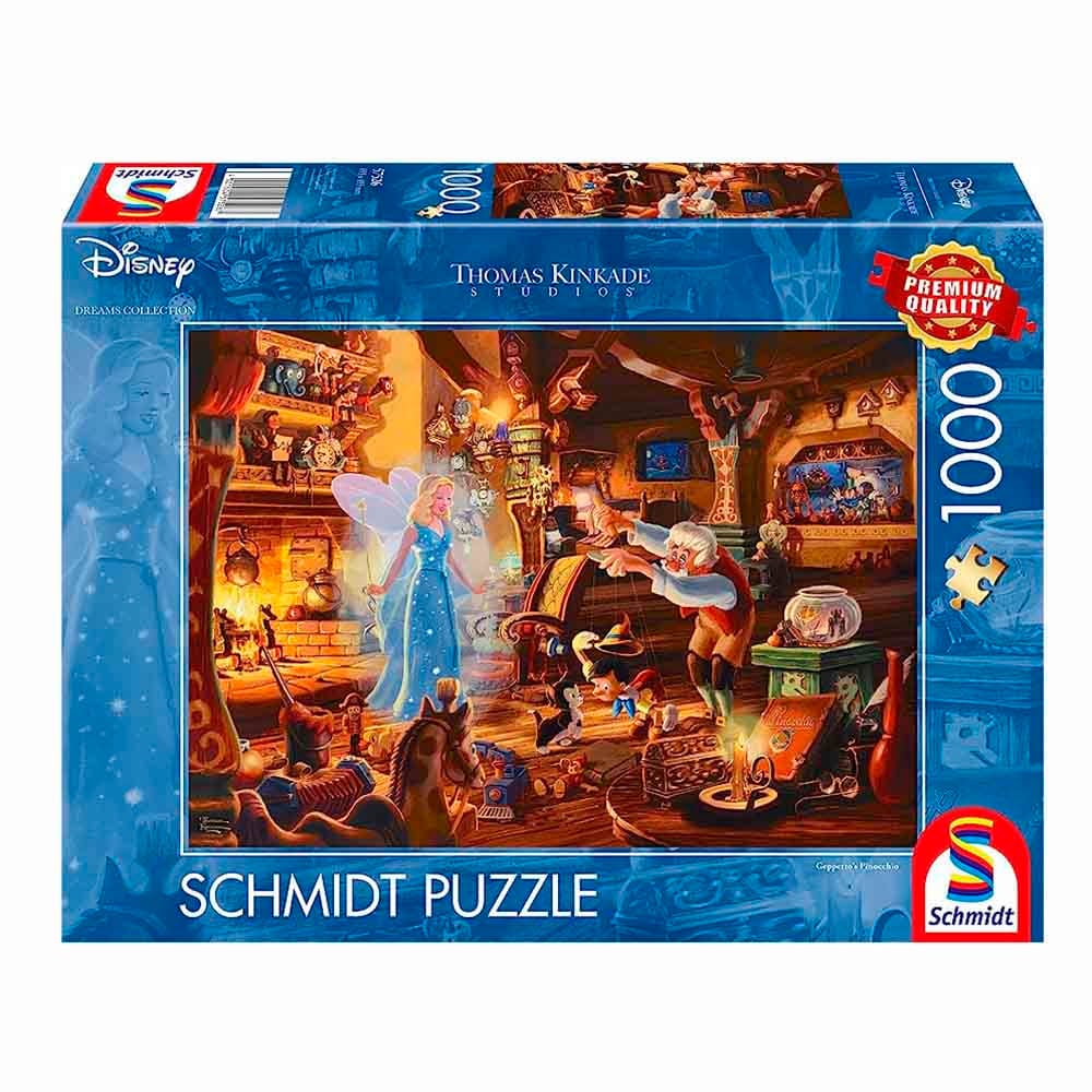 Schmidt - Thomas Kinkade: Disney - Geppettos Pinocchio (1000 pieces) (SCH57526)_0