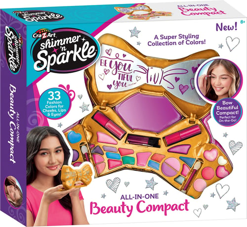 SHIMMER N SPARKLE - BOW BEAUTIFUL COMPACT (65574)_0
