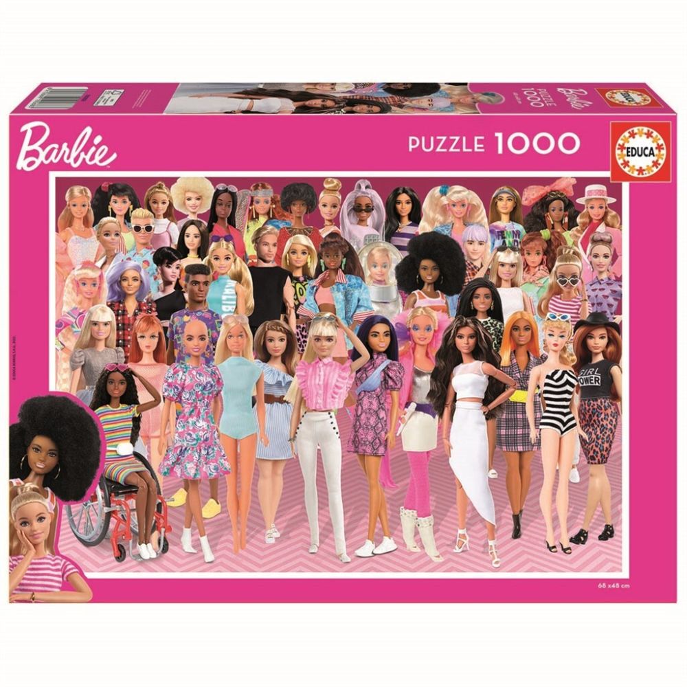 Educa - 1000 Barbie Puzzles (80-19268)_0
