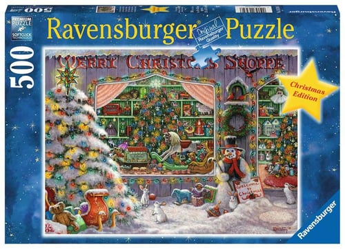 Ravensburger - The Christmas Shop 500p - picture