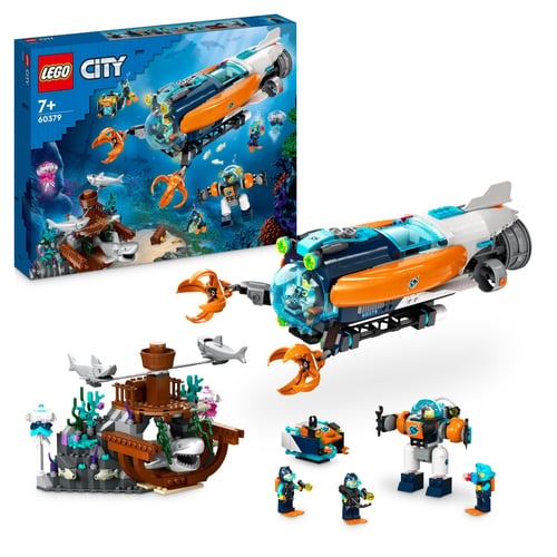 LEGO City - Dybhavsudforsknings-ubåd (60379) - picture