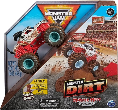 Monster Jam - Monster Dirt Startersæt 2.0 - Monster Mutt Dalmatian - picture