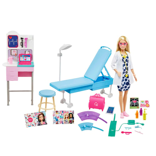 Barbie - Medicinsk Doktor Dukke og Legesæt - picture