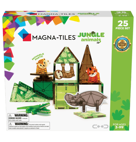 Magna-Tiles - Djungeldjur 25 delar set - picture
