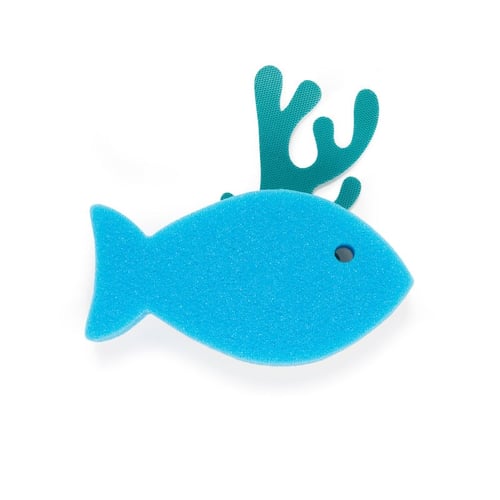 Sink Sponge And Holder Fish - picture