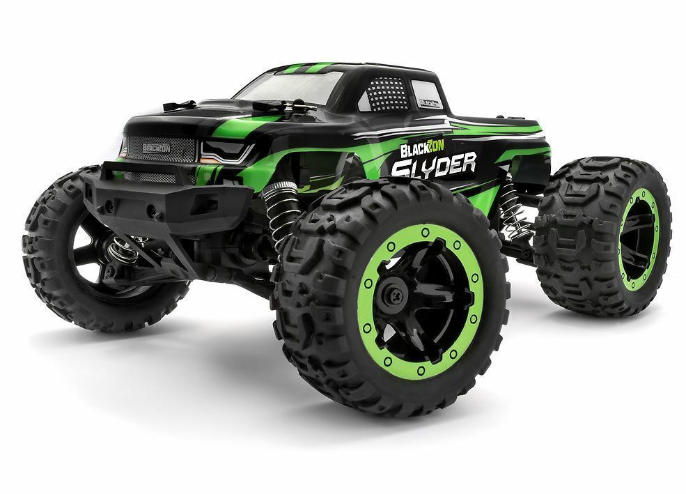 BLACKZON - Slyder MT 1/16 4WD Electric Monster Truck - Green (540100)_0