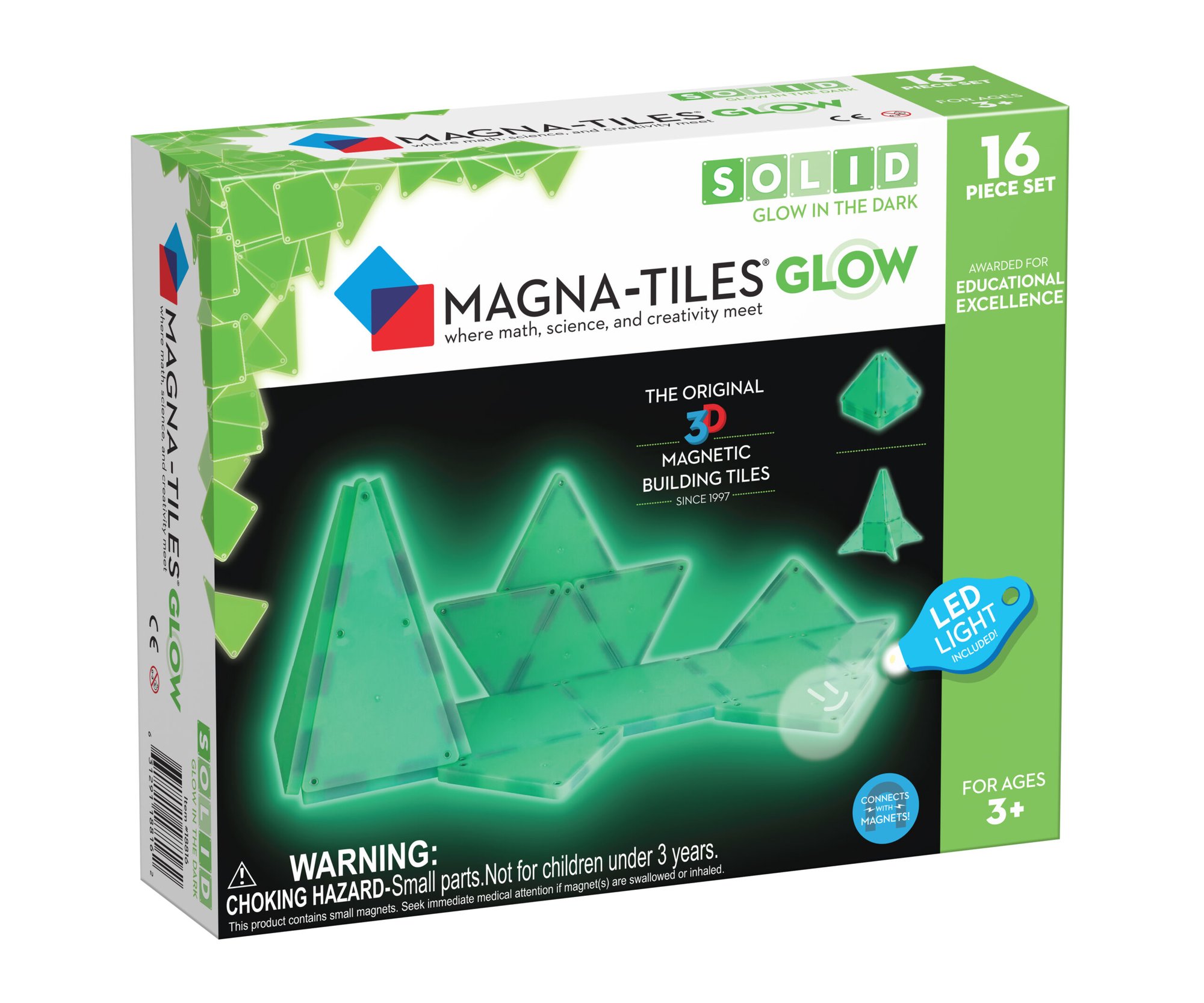 MAGNA-TILES - Glow 16 Piece Set (90215)_0