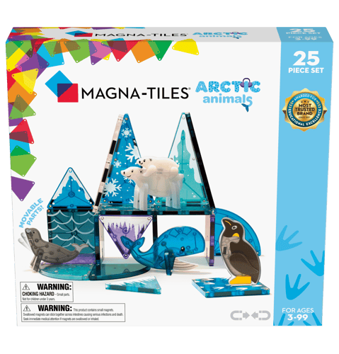 Magna-Tiles - Arktiske Dyr 25 stk sæt_0