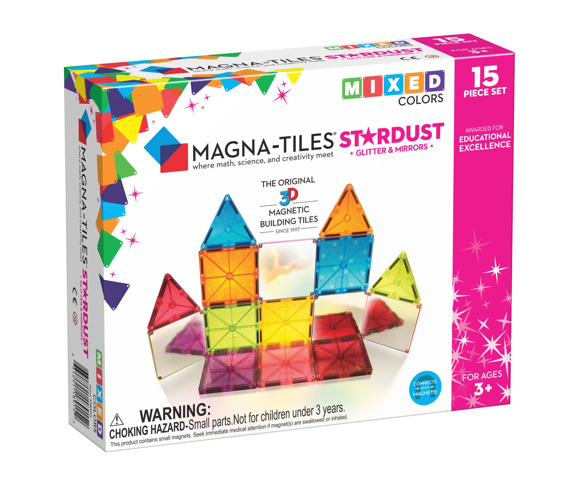 MAGNA-TILES - Stardust 15 Piece Set (90210)_0