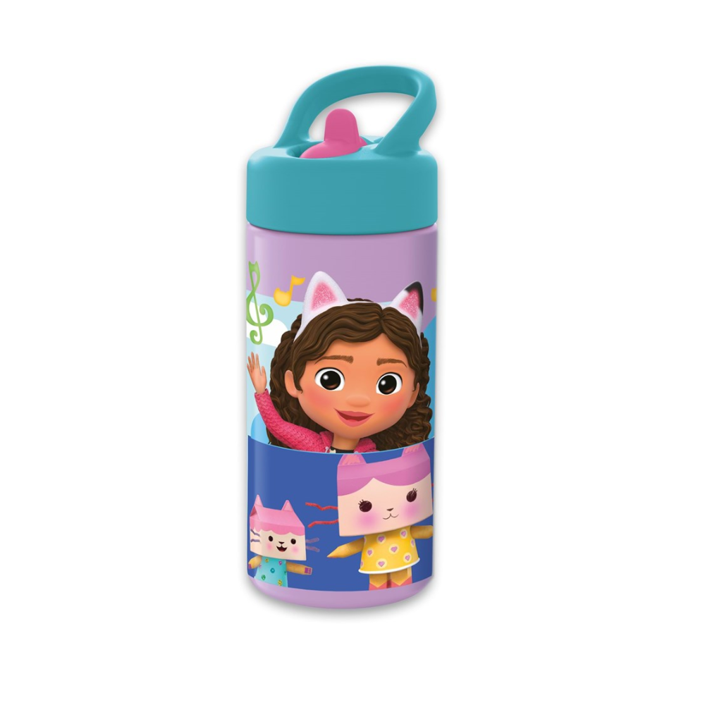 Stor - Sipper water bottle - Gabby's Dollhouse (410ml)_0