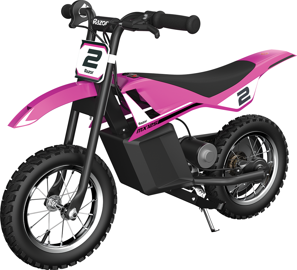 Razor - Dirt Rocket MX125 electric-powered dirt bike  - Pink - (15173863)_0
