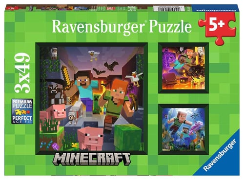 Ravensburger - Minecraft Biomes 3x49p - picture