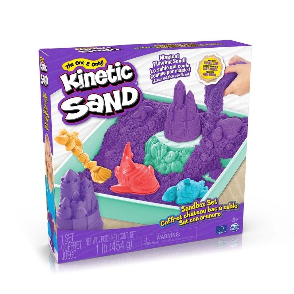 Kinetic Sand - Sandbox Set - Purple (6067477)_0