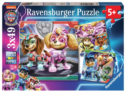 Ravensburger - Paw Patrol The Mighty Movie 3x49p - picture