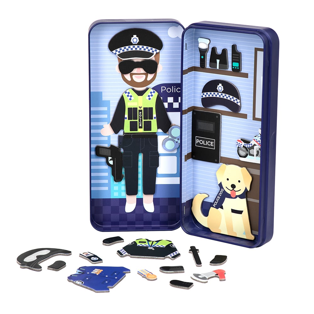 mierEdu - Magnetic Hero Box - Police Officer - (ME086)_0