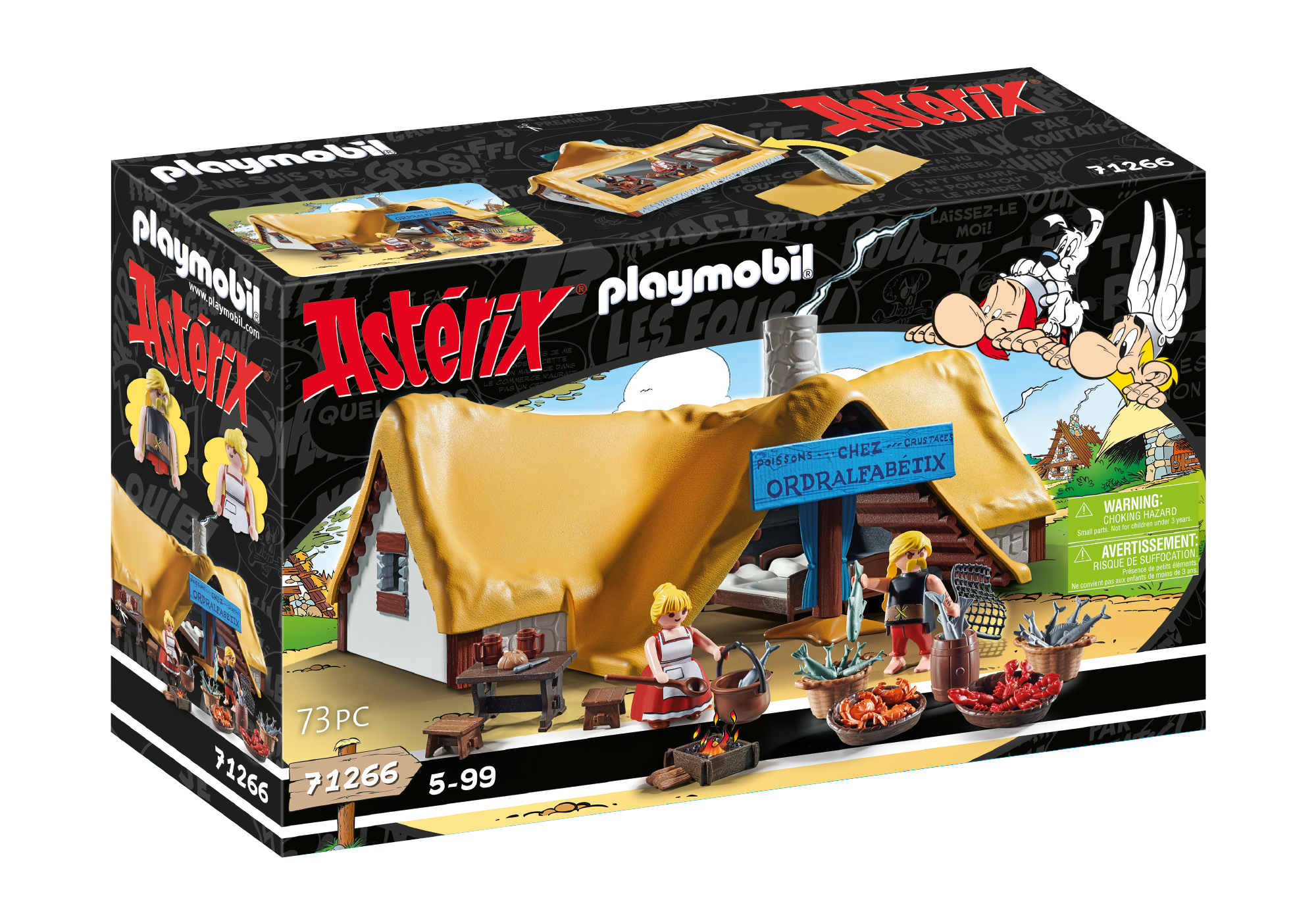 PLAYMOBIL - Asterix: Hut of Unhygienix (71266)_0