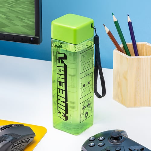 Creeper Shaped Water Bottle - picture