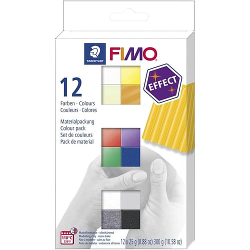 FIMO - Effekt 12 Farver - picture