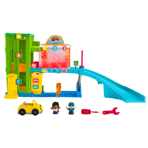 Fisher-Price - Little People Bilcenter (Nordics) - picture