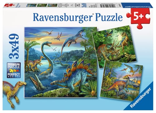 Ravensburger - Dinosaurie facination 3x49p - picture