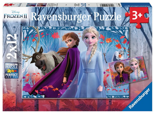 Ravensburger - Frozen 2 Journey Into The Unknown 2x12p - picture