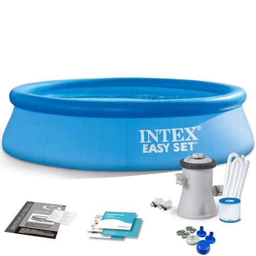 INTEX - Easy Set Pool m/Filter Pumpe 2.44m x 61cm (1.942 L) - picture