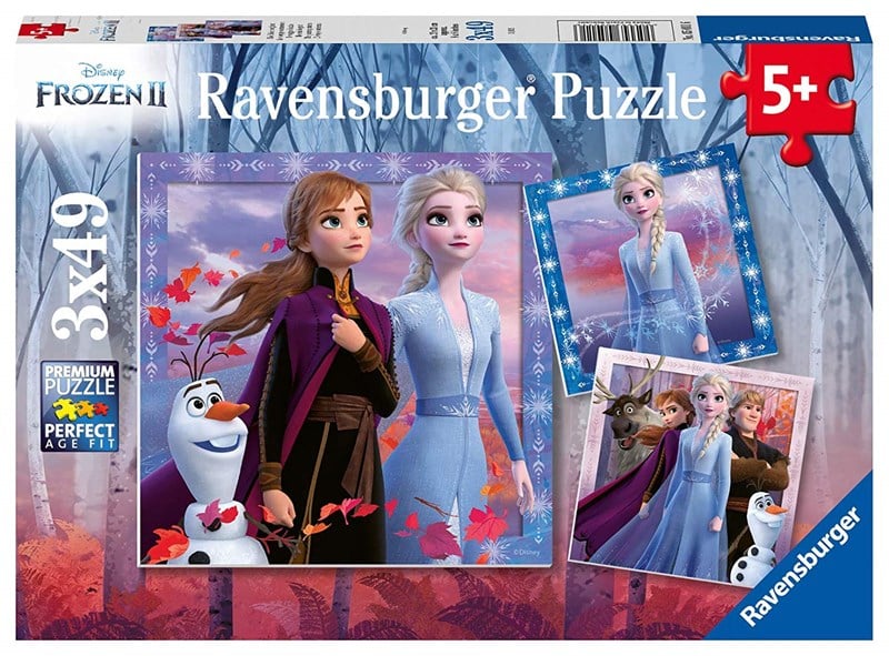 Ravensburger - Frozen 2 The Journey Starts 3x49p - 05011_0