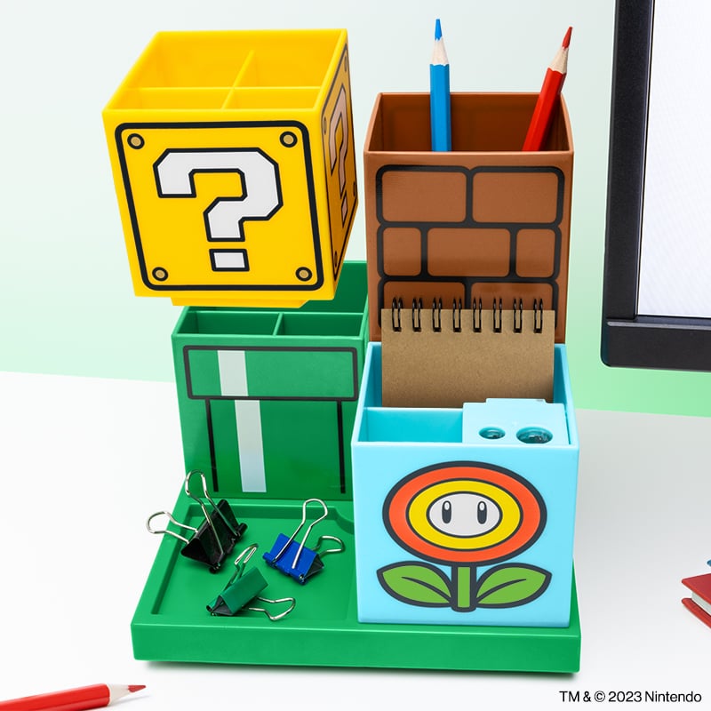 Super Mario Desktop Organiser_0