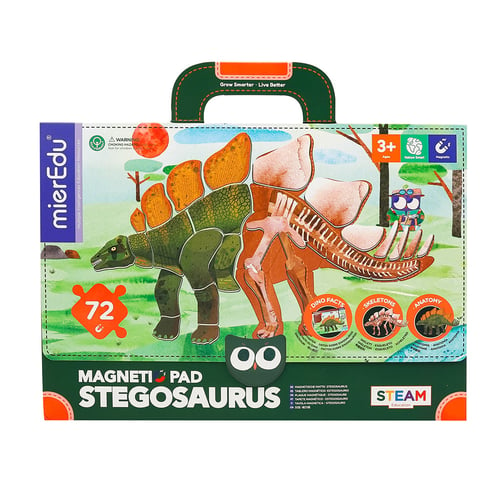 mierEdu - Magnetisk legetavle - Stegosaurus - picture