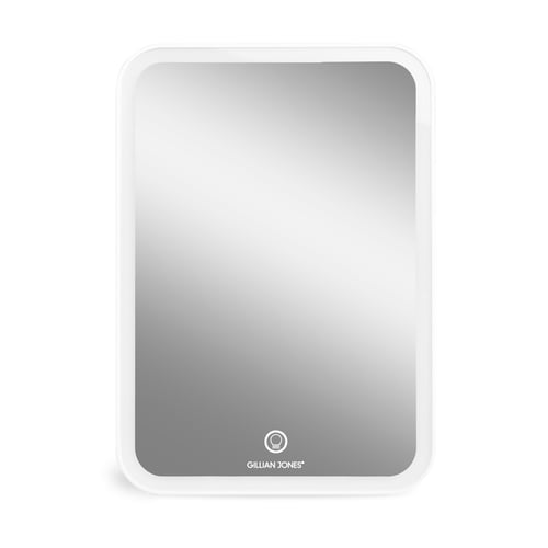Gillian Jones - Tablet Mirror With LED And USB-C Charging White - picture