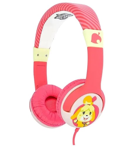 Animal Crossing Isabelle children's headphones - picture