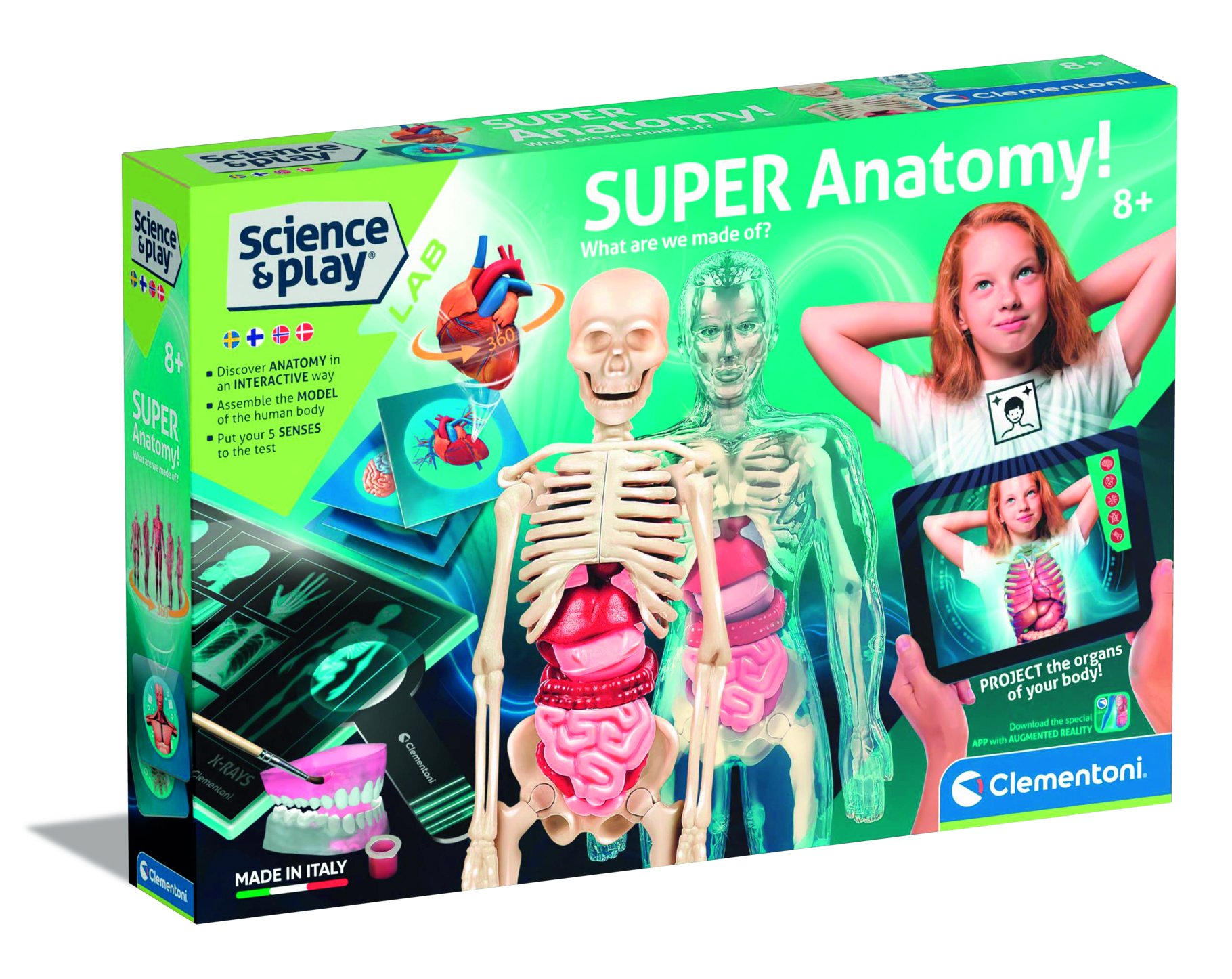 Clementoni - Science & Play - Super Anatomy (Nordic) (78826)_0