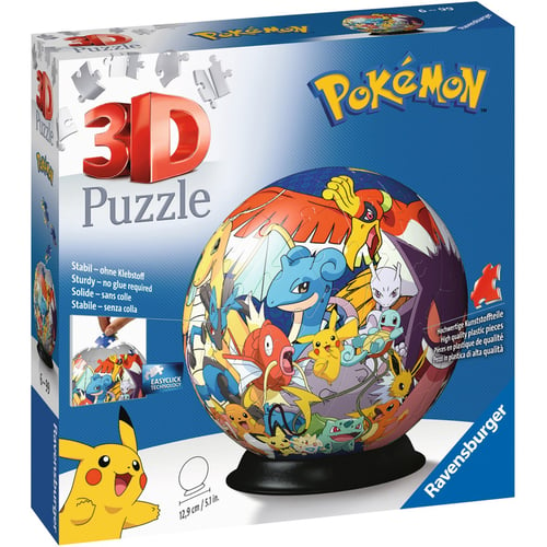 Ravensburger - Pokémon 3D Puzzle-Ball 72p - picture