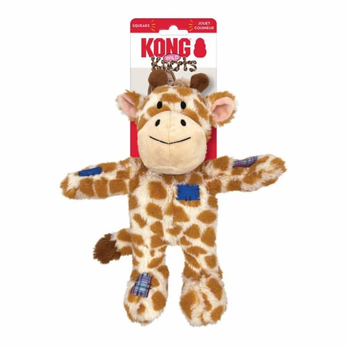 KONG - Wild Knots Giraffe Squeak Toy M/L (634.7372)_0