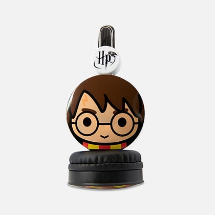 Harry Potter Chibi Black Kids Core Headphones - picture