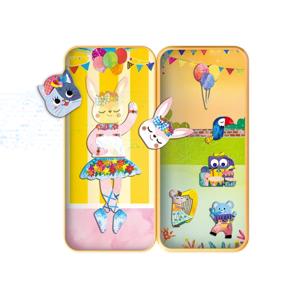 mierEdu - Magnetic Travel Box - Music Party - (ME0887)_0