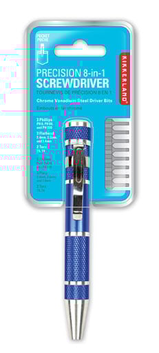 PRECISION 8-IN-1 SCREWDRIVER ASSORTED (CD34-A) Assorted_0