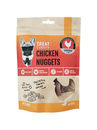 Treateaters - BLAND 4 FOR 119 - Hundesnacks Chicken nuggets, 180g_0