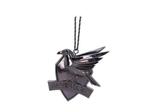 Harry Potter Ravenclaw Crest (Silver) Hanging Ornament 7cm - picture