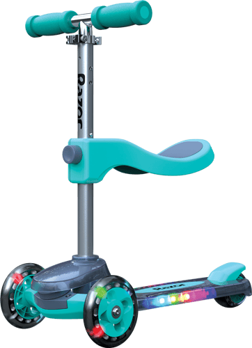 Razor - Rollie DLX 2-i-1 cabriolet med ljusfunktion - Teal - picture