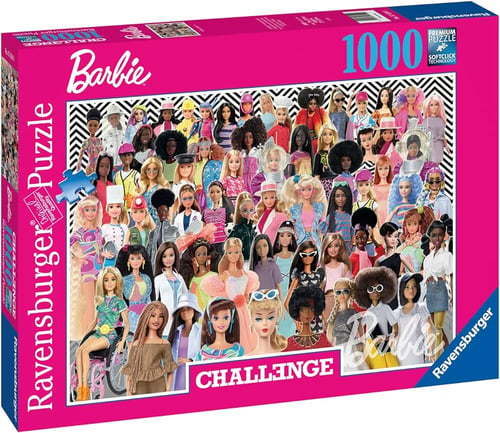 Ravensburger - Puslespil Barbie Challenge 1000 brikker - picture