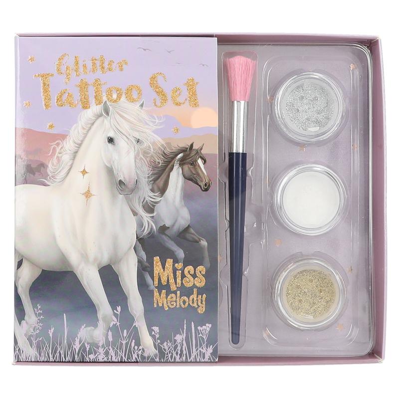 Miss Melody - Glitter Tattoo Set  NIGHT HORSES ( 0412657 )_0