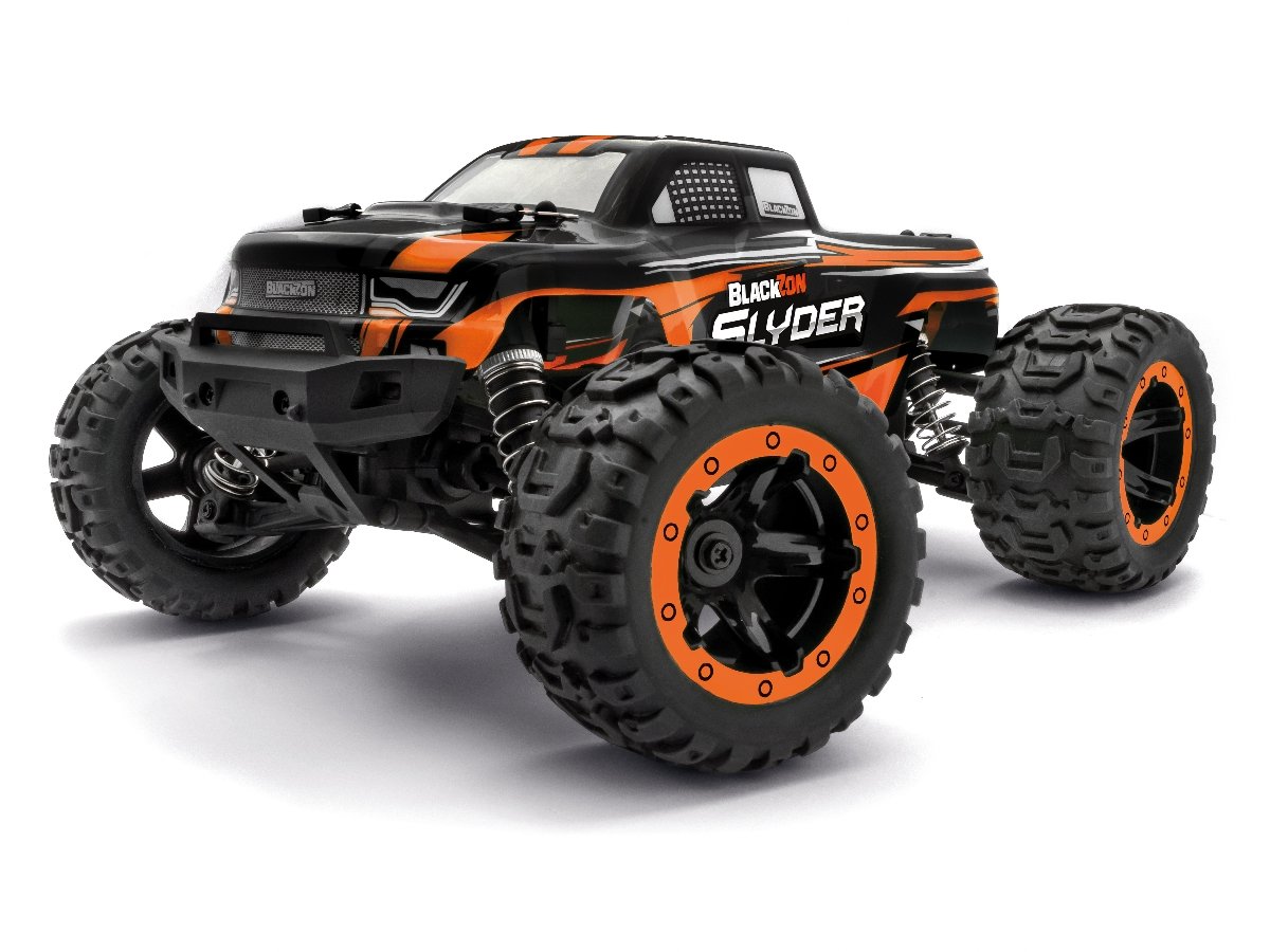 BLACKZON - Slyder MT 1/16 4WD Electric Monster Truck - Orange (540099)_0