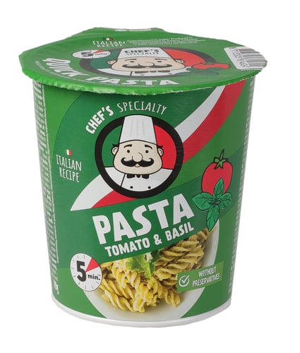 Becky's Instant Pasta Tomat & Basilikum 70g - picture