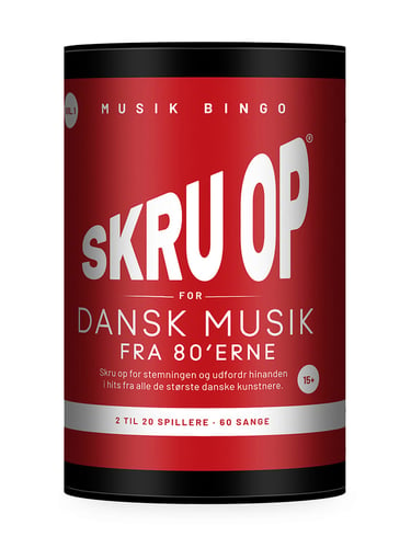 Skru op - Skru op for dansk musik fra 80´erne - picture