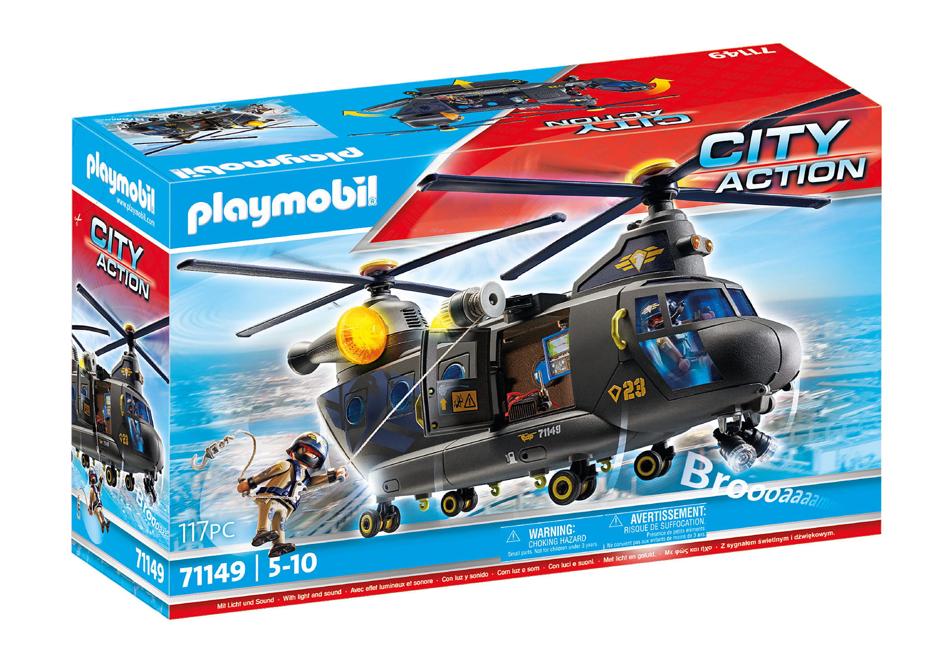 PLAYMOBIL - Tactical Unit - Rescue Aircraft (71149)_0